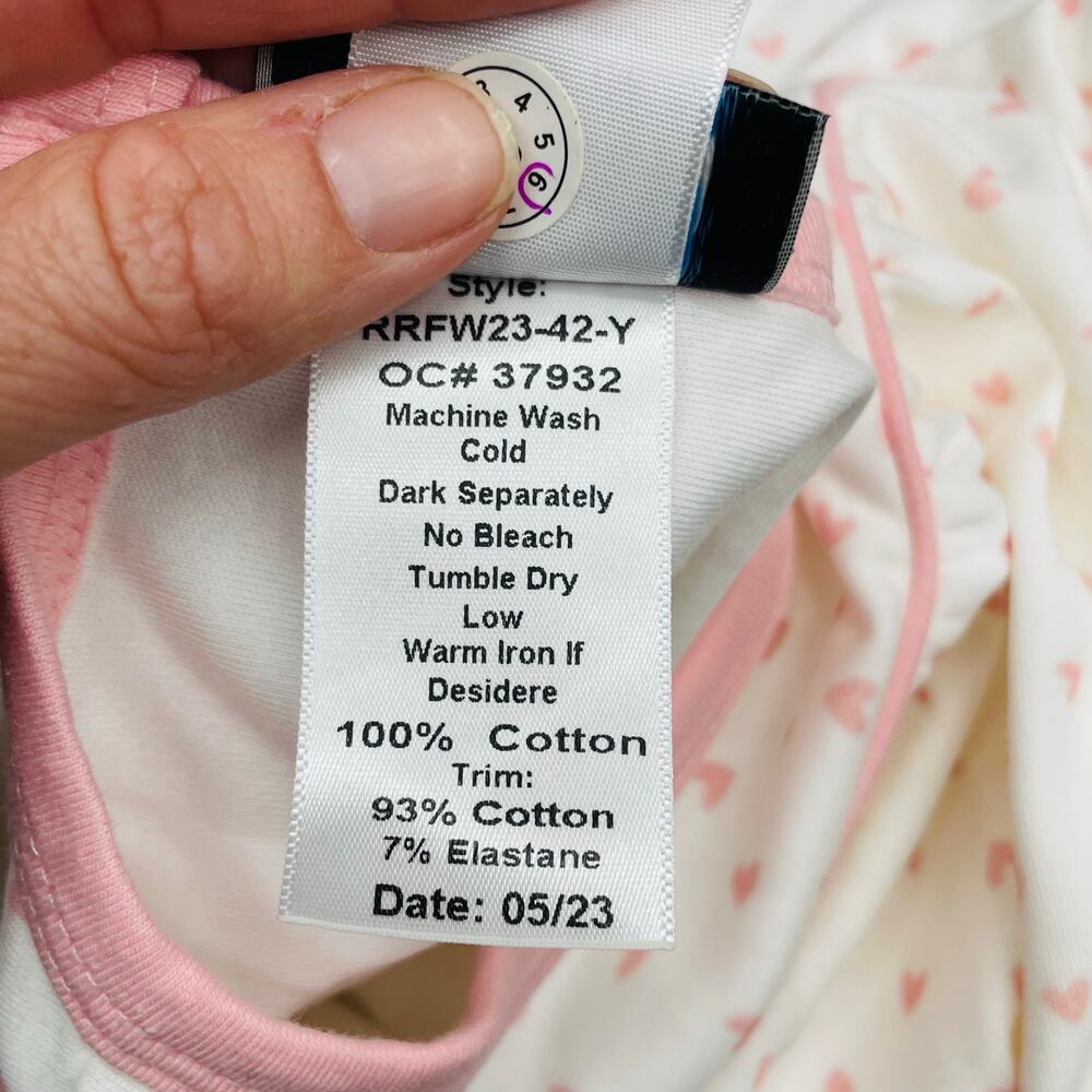 NWT Ruth & Ralph Size 5 Pink Hearts Top - Picture 5 of 5